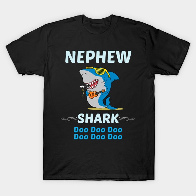 Family Shark 2 NEPHEW T-Shirt by blakelan128